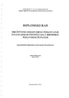 prikaz prve stranice dokumenta Društveno odgovorno poslovanje financijskih institucija u Brodsko-posavskoj županiji