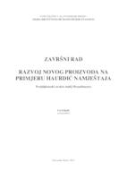 prikaz prve stranice dokumenta NEW PRODUCT DEVELOPMENT ON EXAMPLE OF HAURDIĆ FURNITURE