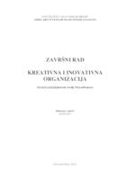 prikaz prve stranice dokumenta KREATIVNA I INOVATIVNA ORGANIZACIJA