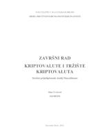 prikaz prve stranice dokumenta Kriptovalute i tržište kriptovaluta