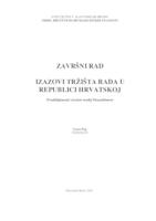prikaz prve stranice dokumenta IZAZOVI TRŽIŠTA U REPUBLICI HRVATSKOJ